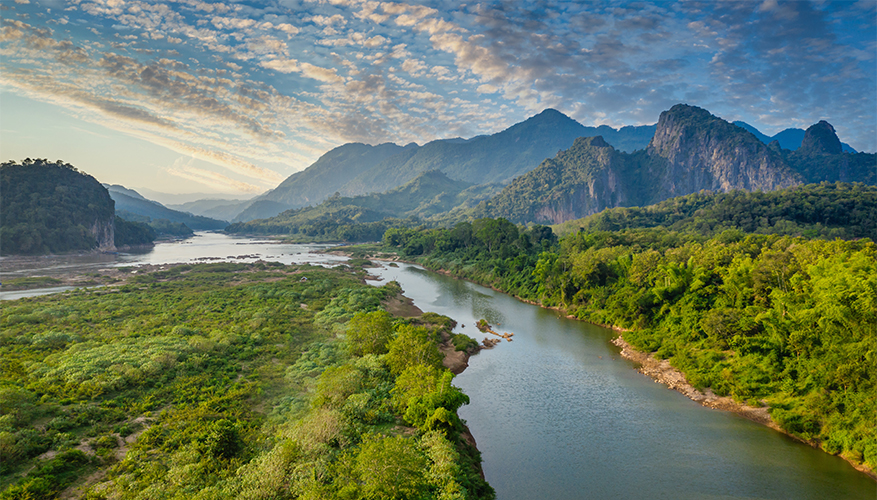 Mekong River, Luang Prabang, Loas